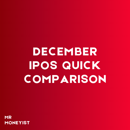 December IPOs quick comparison